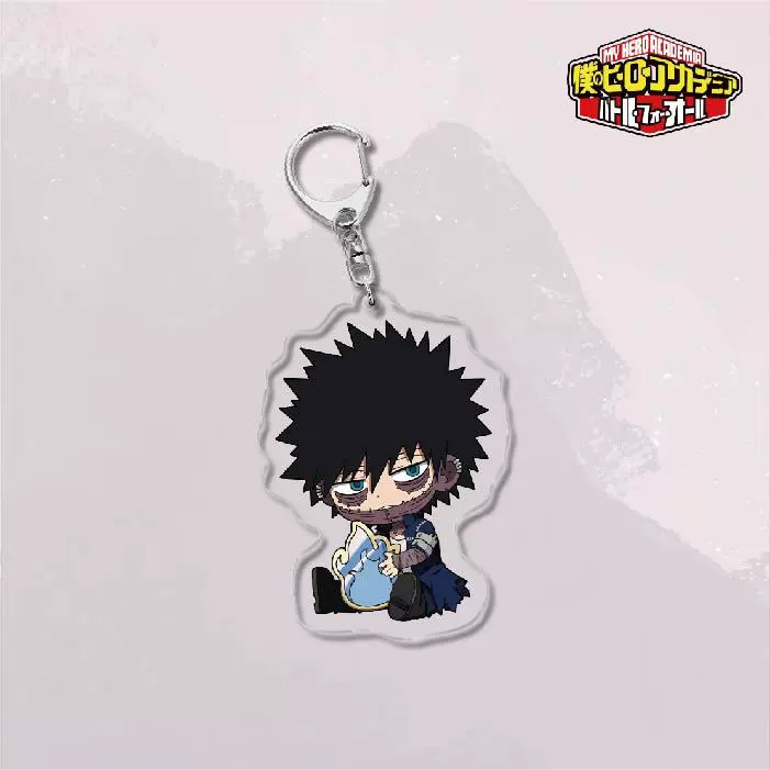 acrylic keychain, heroes, creative jewelry, Birthday gift