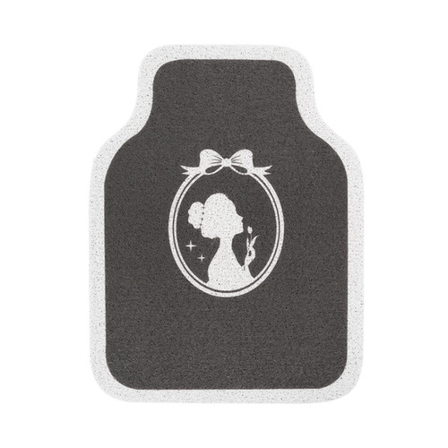 Four Seasons Car Floor Mats, Goddess Bow Car Anti-Dirty Protective Decorative Floor Mats, Fashionable Car Supplies