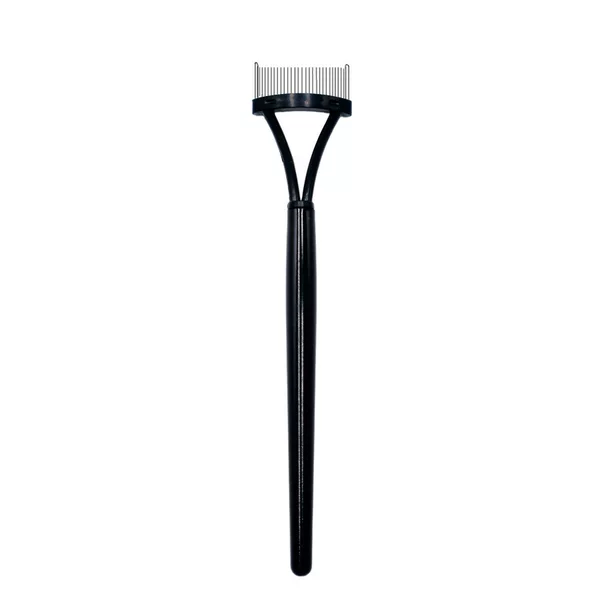 Steel Needle Eyelash Comb Portable Steel Tooth Eyebrow Comb Eyebrow Brush Eyelash Makeup Tool Eyelash Steel Comb Steel Tooth Eyelash Brush