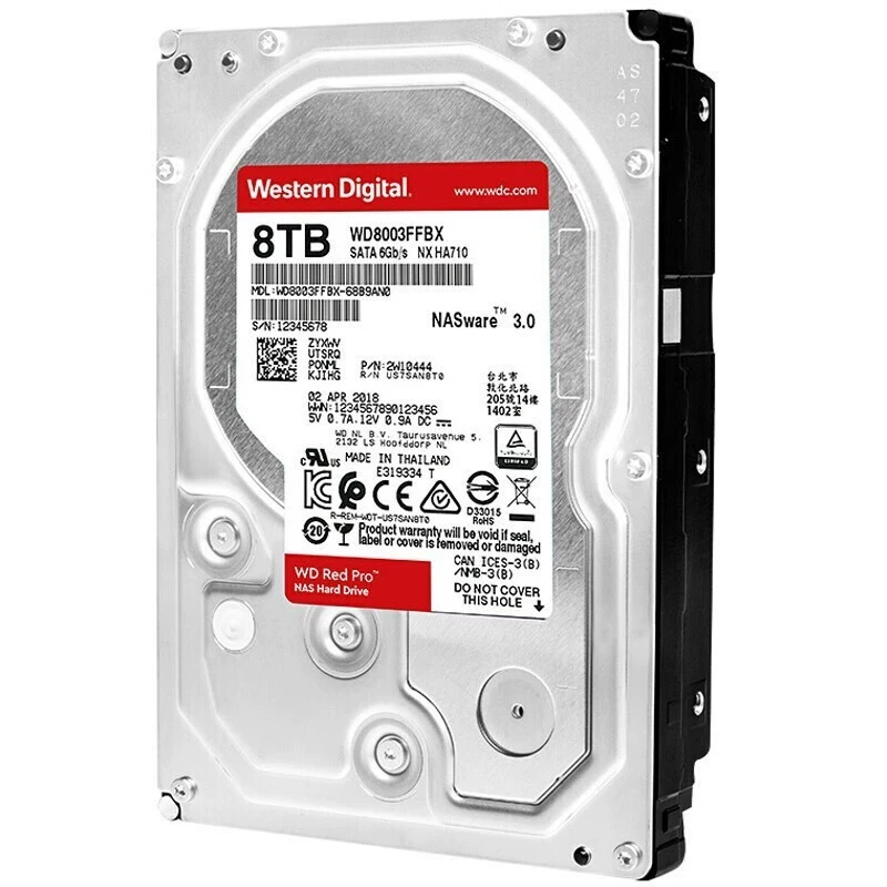 Red Disk PRO NAS сетевая система хранения, жесткий диск 3.5" SATA