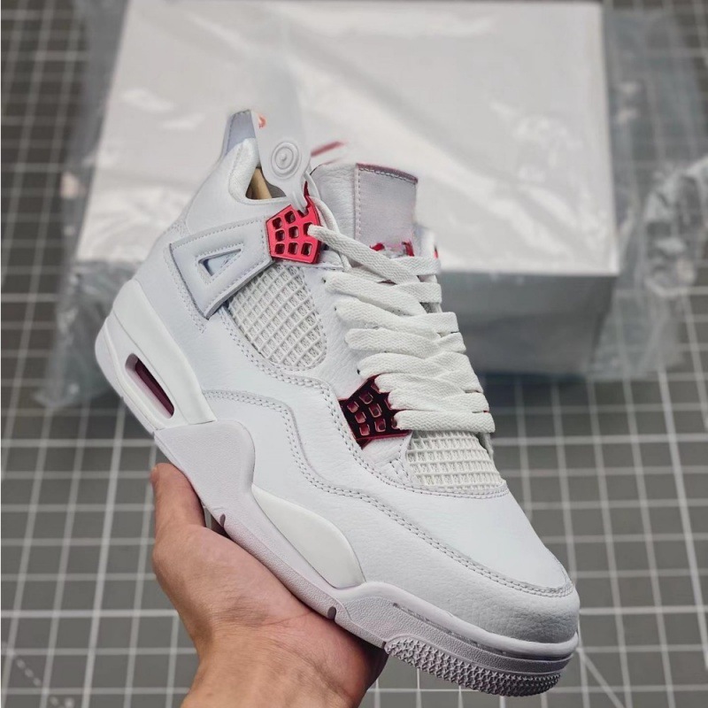 莆田工場 aj4 ピュアオリジナルバスケットボールシューズダークグリーンジョー 4 パープルデニム滑り止め耐摩耗性男性と女性のカジュアルランニングシューズ|undefined