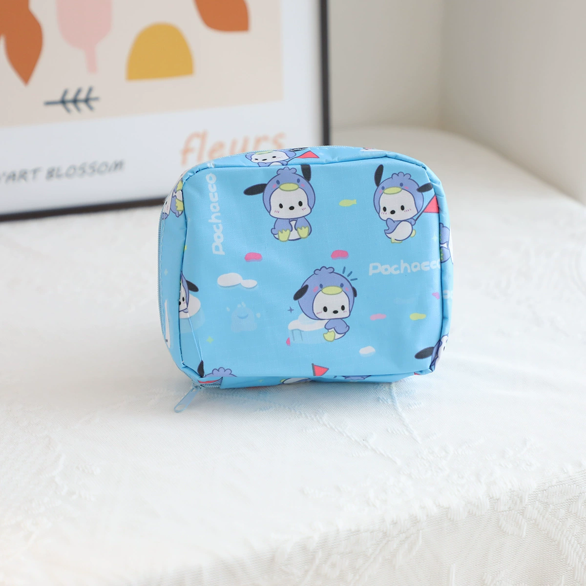 Cartoon handheld organizer bag, universal purse