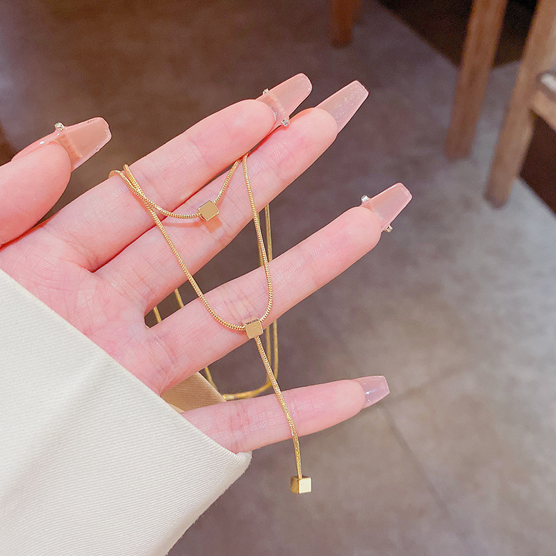 Fashion Heart Shape Flower Butterfly Titanium Steel Pearl Hollow Out Inlay Opal Zircon Pendant Neckl