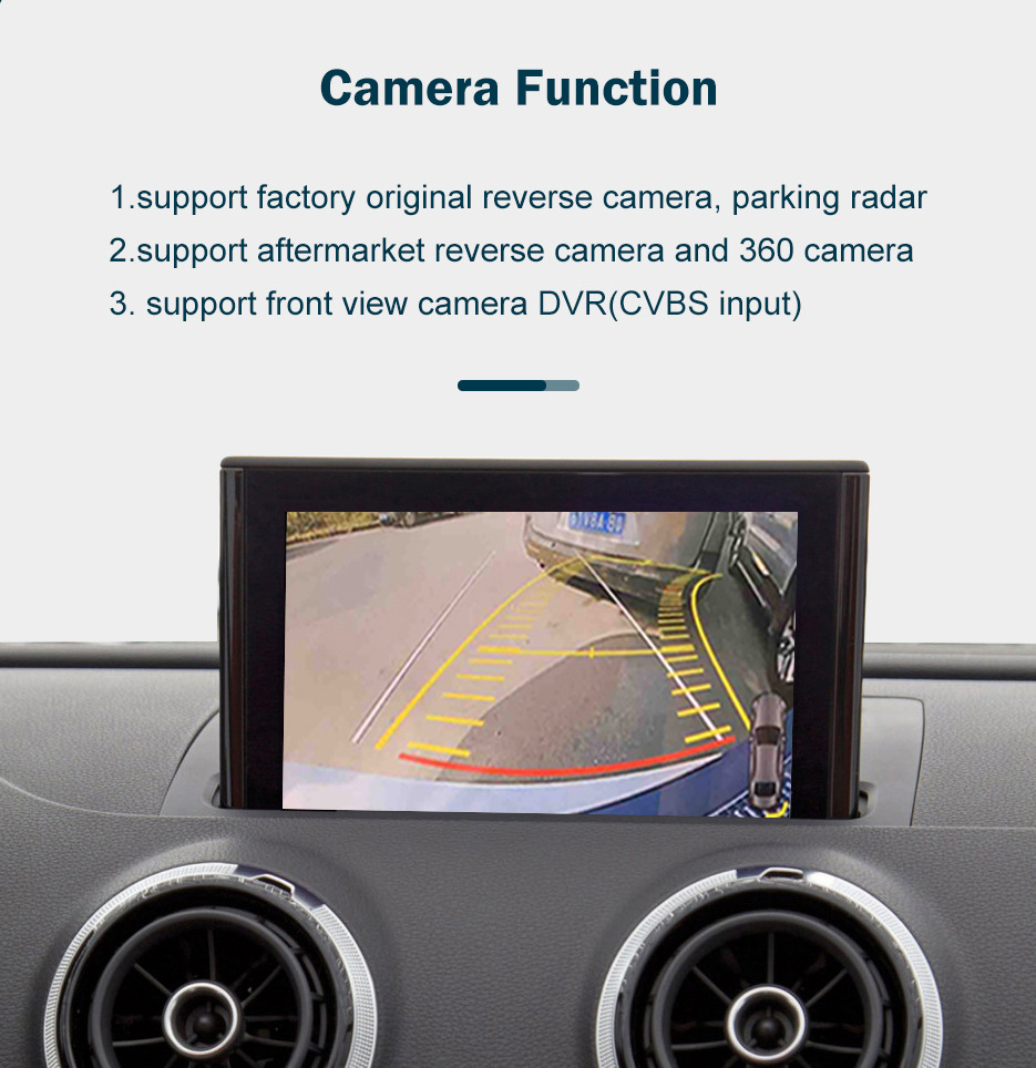 Lutuo car machine interconnection wireless CarPlay applies to Audi A3 2013-2018 decoder module