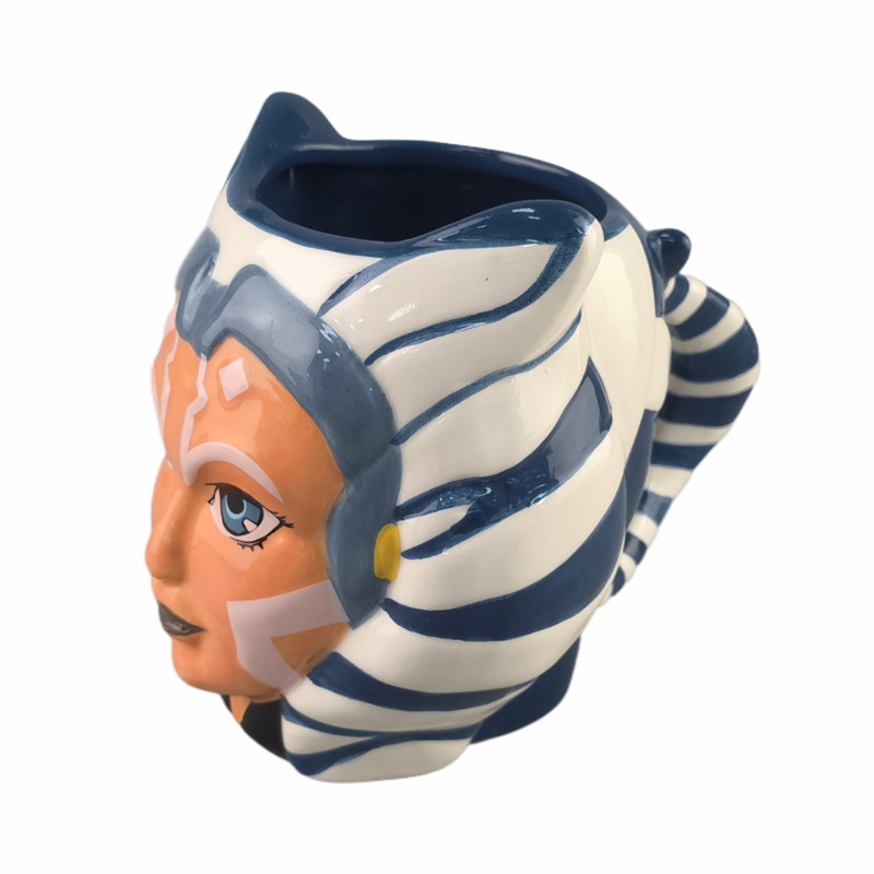 Transfronterizos encantadores muñecas de animación tazas de alto valor visual personaje creativo avatar tazas de cerámica de agua tazas de café de viento