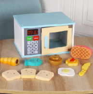 Juguetes de cocina para niños de madera simulación juego de simulación de Casa electrodomésticos cocinar y cocinar traje niños y niñas jardín de infantes