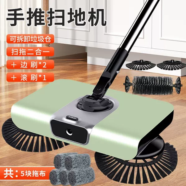 5 cloth [2 sets of brush 6 -piece set] free of cleaning and replacement