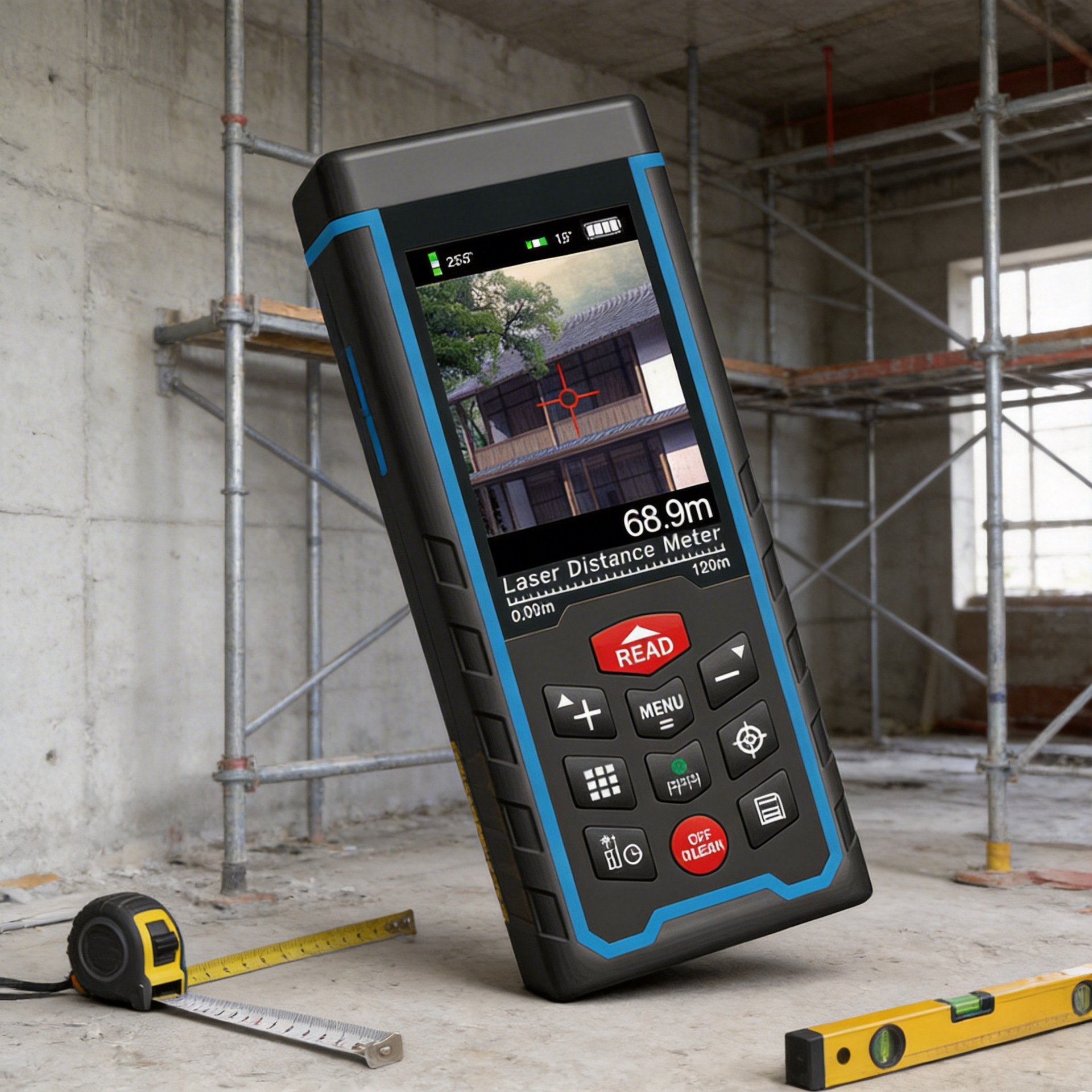 120米 彩屏摄像测量激光测距仪测角Laser Distance Meter RZAS120