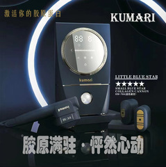 リトルブルースター高周波超音波導入器具家庭用氷湿布ブルーライトスリーインワンビューティーサロン