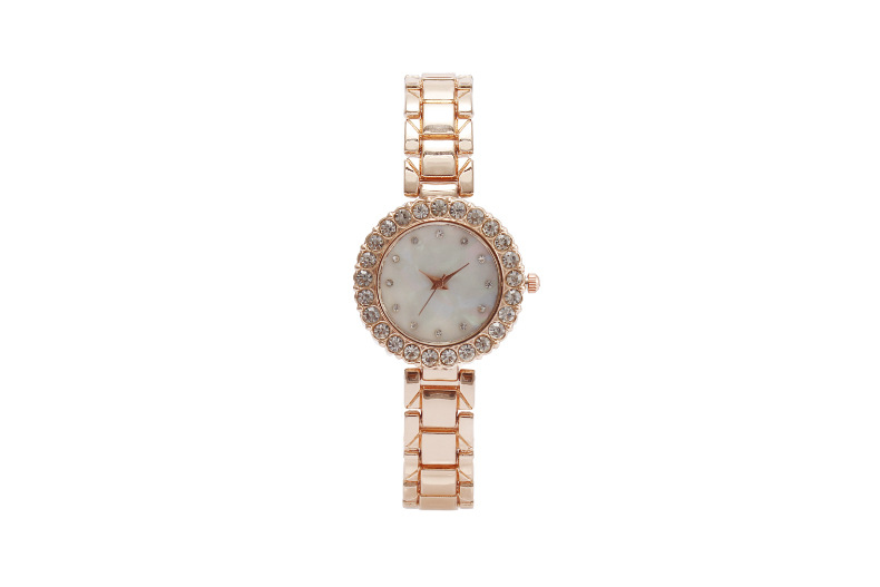 55g Weight Tempered Glass Mirror Material Alloy Strap Material Watch Classification Pointer Display Type Jewelry Buckle Buckle Style Round Dial Shape Daily Occasion Quartz Movement Geometric Pattern All Seasons Season Women's Gender Simple Style Style Simple Style Geometric Jewelry Buckle Quartz Watch Women's Watches 9