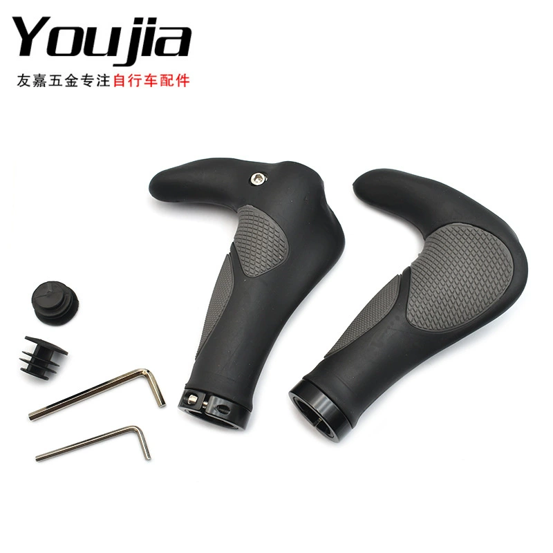 Чехол на руль велосипеда, резиновый чехол на руль горного велосипеда, двусторонний чехол на руль с фиксацией