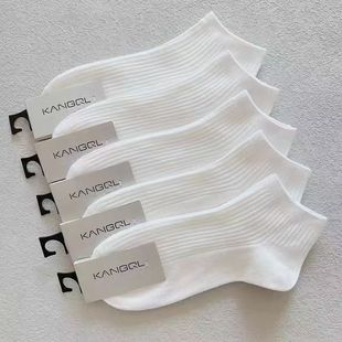 Socks Men's and Women's Summer Short Socks Sports Sweat-Absorbing Deodorant White Socks Boat Socks Short Socks Women's Low-Helping Invisible Socks Short Socks