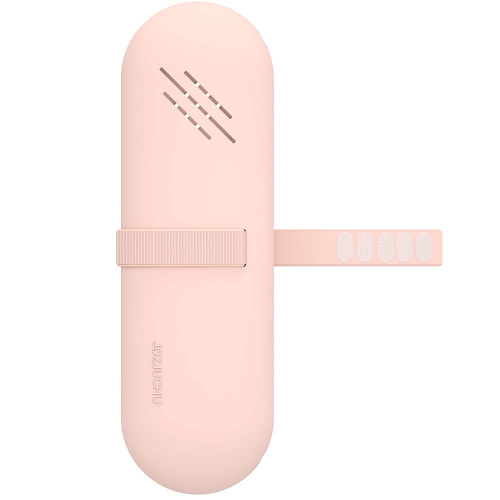 Amazon Venta caliente bolsa de almacenamiento de cepillo de maquillaje bolsa de cosméticos de silicona bolsa de viaje bolsa de cepillo de maquillaje a prueba de polvo caja de almacenamiento multifuncional