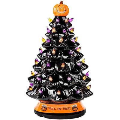 F 99550 Halloween Tree Decor Halloween Luminous tree Cross border Tongya