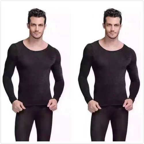 37 degrees constant temperature 3 seconds heating autumn and winter ultra-thin round neck seamless thermal underwear women's autumn clothes and long trousers set