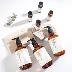 Five-star hotel shampoo and shower gel disposable white tea fragrance hotel B&B club travel toiletry set