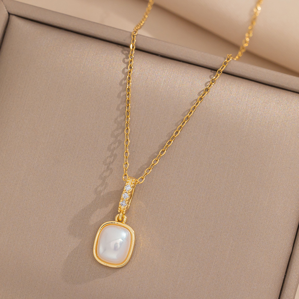 Perlenketten Und Ohrring-set Für Damen Im Luxuriösen Stil_voghion.com