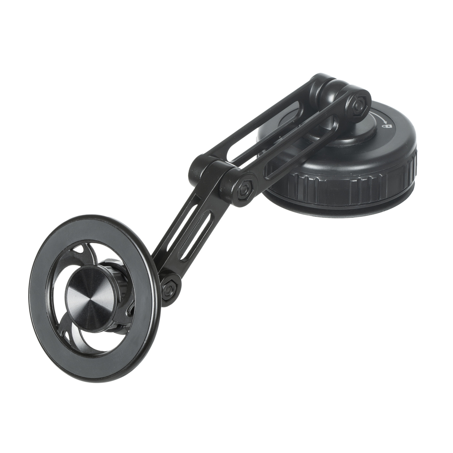 Cross-Border Vacuum Magnetic Phone Holder Foldable 360° ° Rotating Central Control Navigation Robotic Arm Car Phone Holder