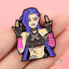 H 12722 Game hero alloy metal brooch ������Ϸ�Ͻ��������