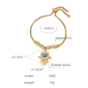 E402-gold bracelet-24cm