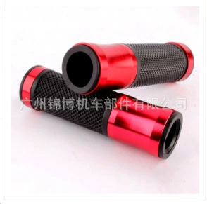 Motorcycle Handle Cover throttle handle colorful handlebar cover - red