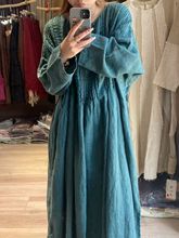 2025新款秋冬女装亚马逊爆款纯色圆领长袍重工艺大版宽松连衣裙