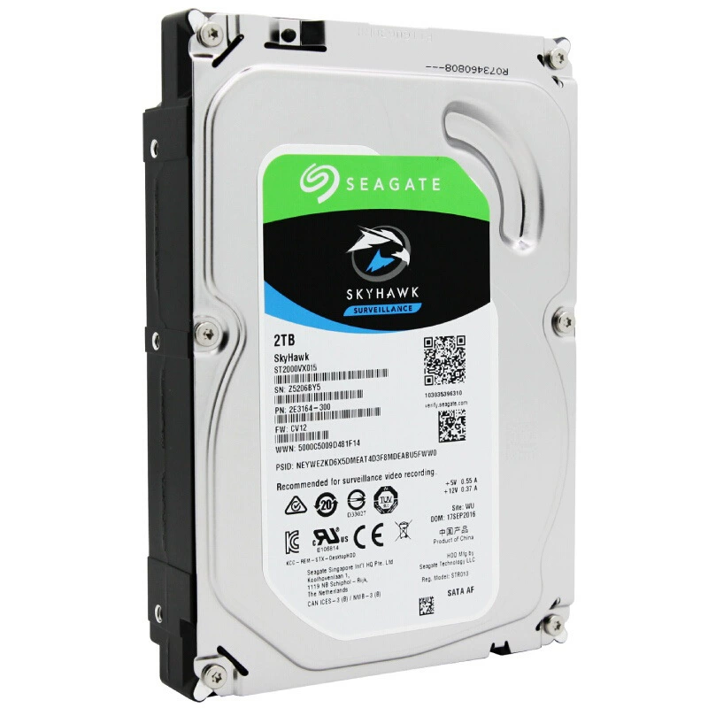 Новый оригинальный жесткий диск ST2000VX015 2 ТБ Cool Eagle для мониторинга, настольный механический диск для видеорегистратора