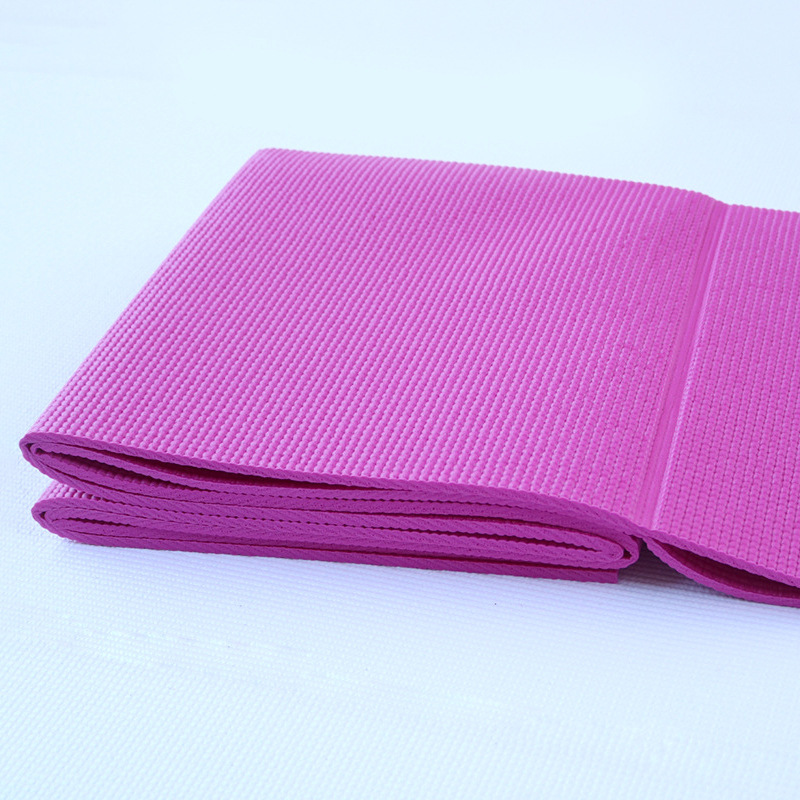 handheld foldable sports yoga mat PVC for gym
