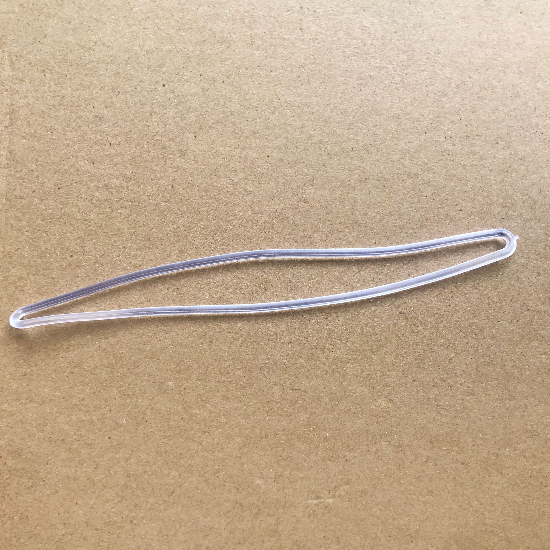 现货直销PVC透明绳子 行李牌挂绳吊绳 透明挂绳 多种颜色可选