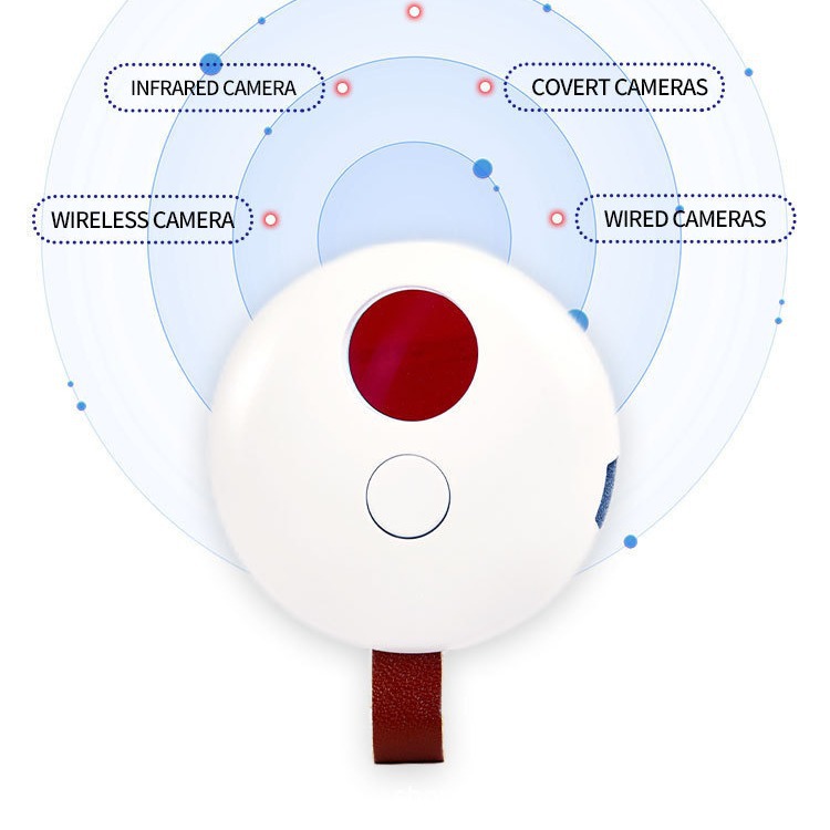 摄像头探测器便携酒店防偷拍防偷窥拍摄监控红光扫描摄像头检测仪