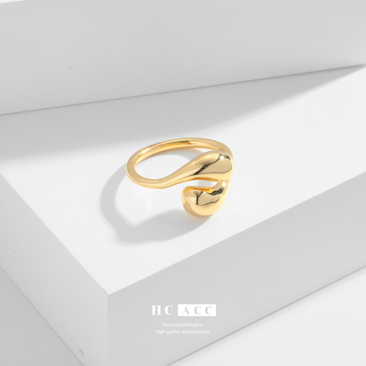 amazon-hot-sale-irregular-copper-plated-real-gold-opening-finger-ring-girl-design-high-grade-sense-ring-light-luxury-fashion
