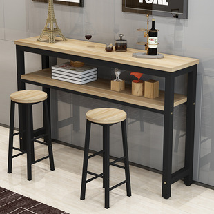 Wholesale Simple Bar Table, Home Wall-Mounted Bar Table, Simple Long Table, Balcony Table, Narrow Table, High Table