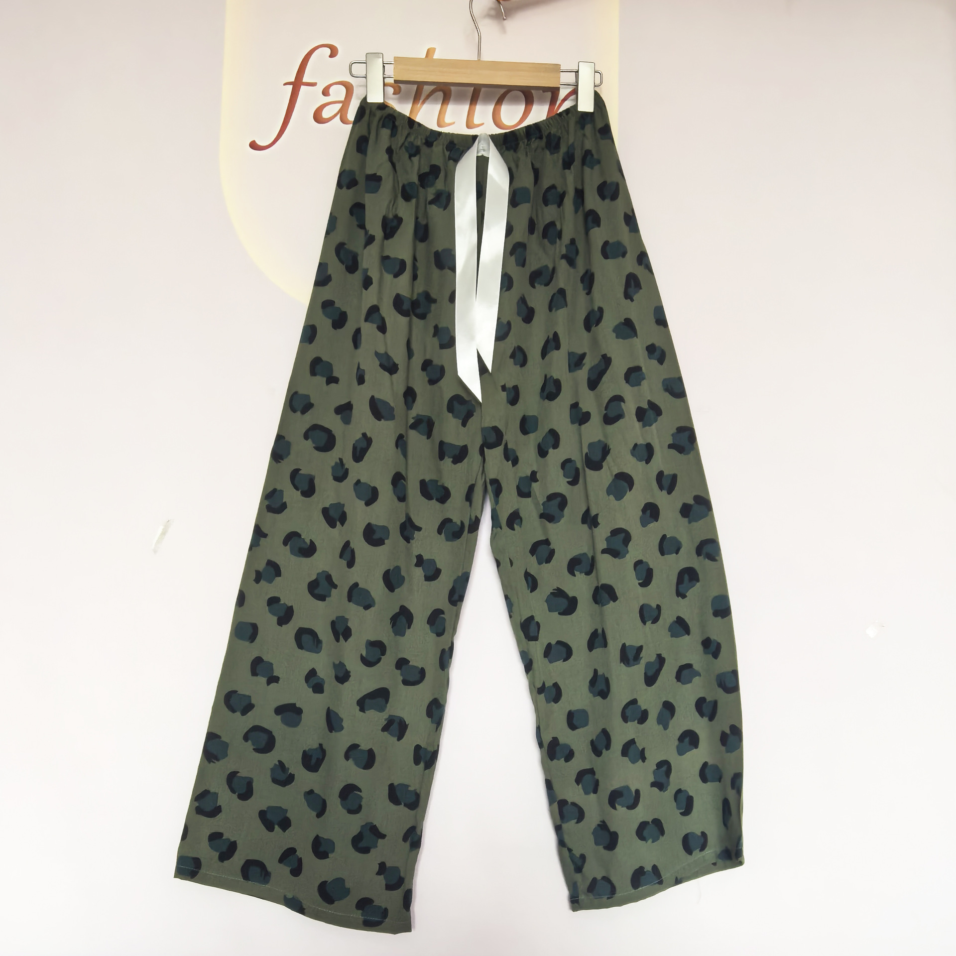 25 nuevo estilo de seda de algodón de verano para mujer, pantalones anchos de algodón de talla grande para uso exterior, pantalones de maternidad, pijamas de verano para mujer, holgados