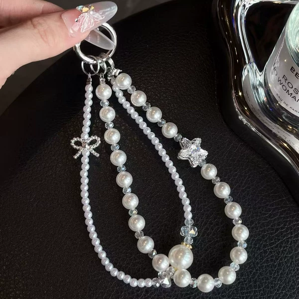 SHK010 Double strand of large and small pearls [with card pearl bag] [Hao Shi Star]