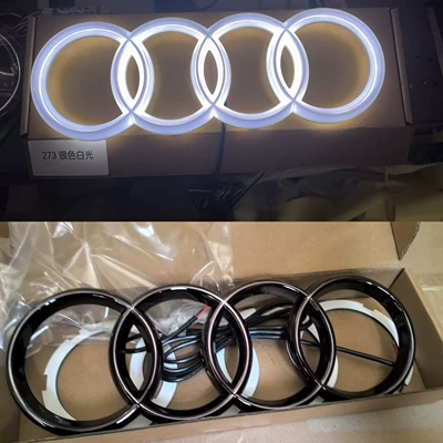 Car logo, Audi Front and Rear Car Logos