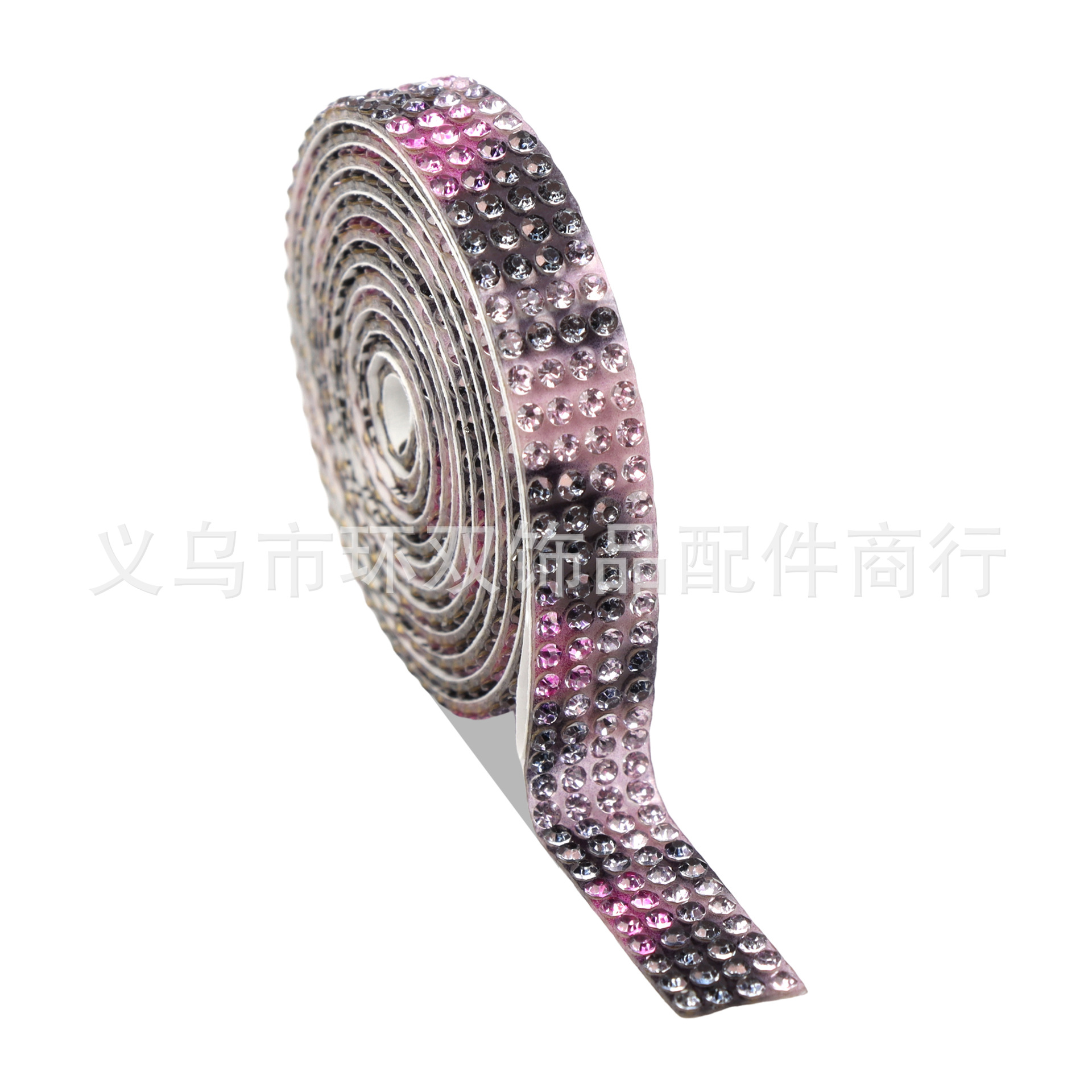 Código adhesivo de diamante de cristal, tira de diamantes de imitación, pegatinas de diamantes de flash autoadhesivas, accesorios de joyería, cinta de perforación autoadhesiva de bricolaje, accesorios de vestir image 18