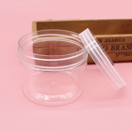Empty storage box, cosmetic accessories packaging box, plastic transparent packaging box PVC box, cylindrical packaging wholesale
