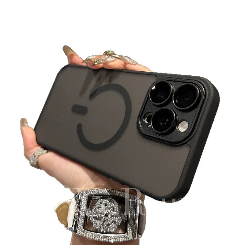 Чехол для телефона матовый совместимый с Apple, для iPhone 15, iPhone15 Pro, объектив, iphone