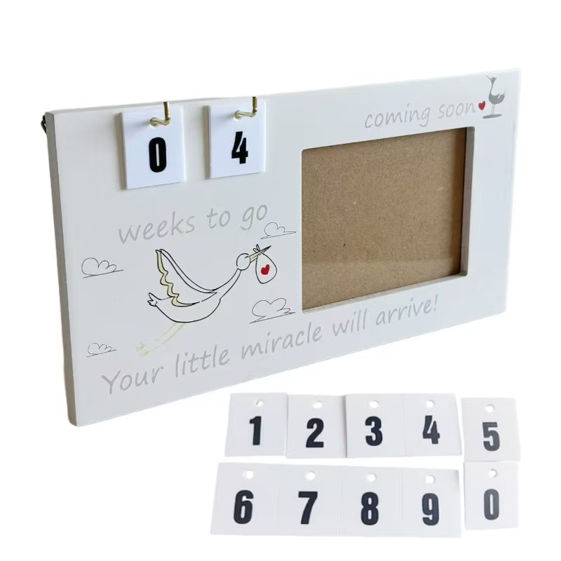 Ultrasonidos Doppler color calientes transfronterizos Marcos de fotos conmemorativos Marcos de fotos conmemorativos para recién nacidos, regalos para futuras madres