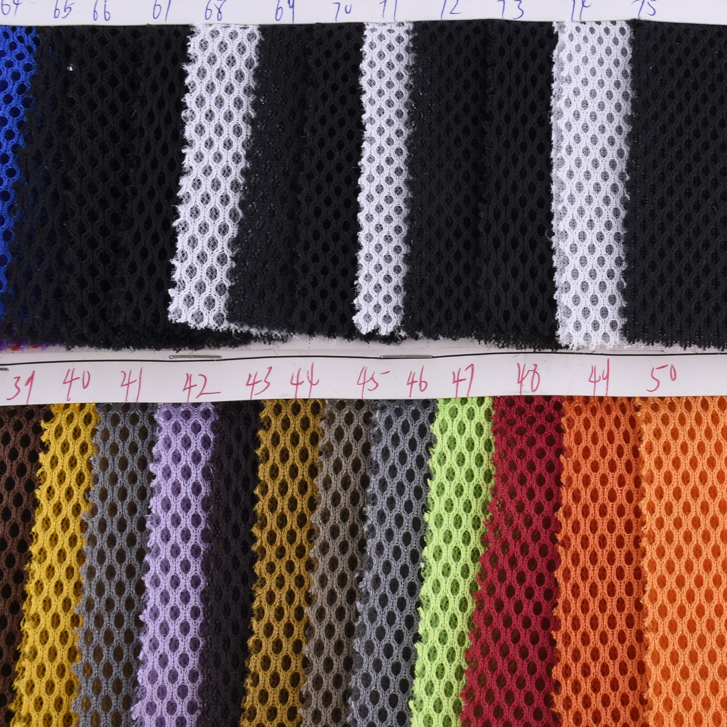 厂家直销 三明治网布 网眼布 箱包坐垫透气办公椅网布