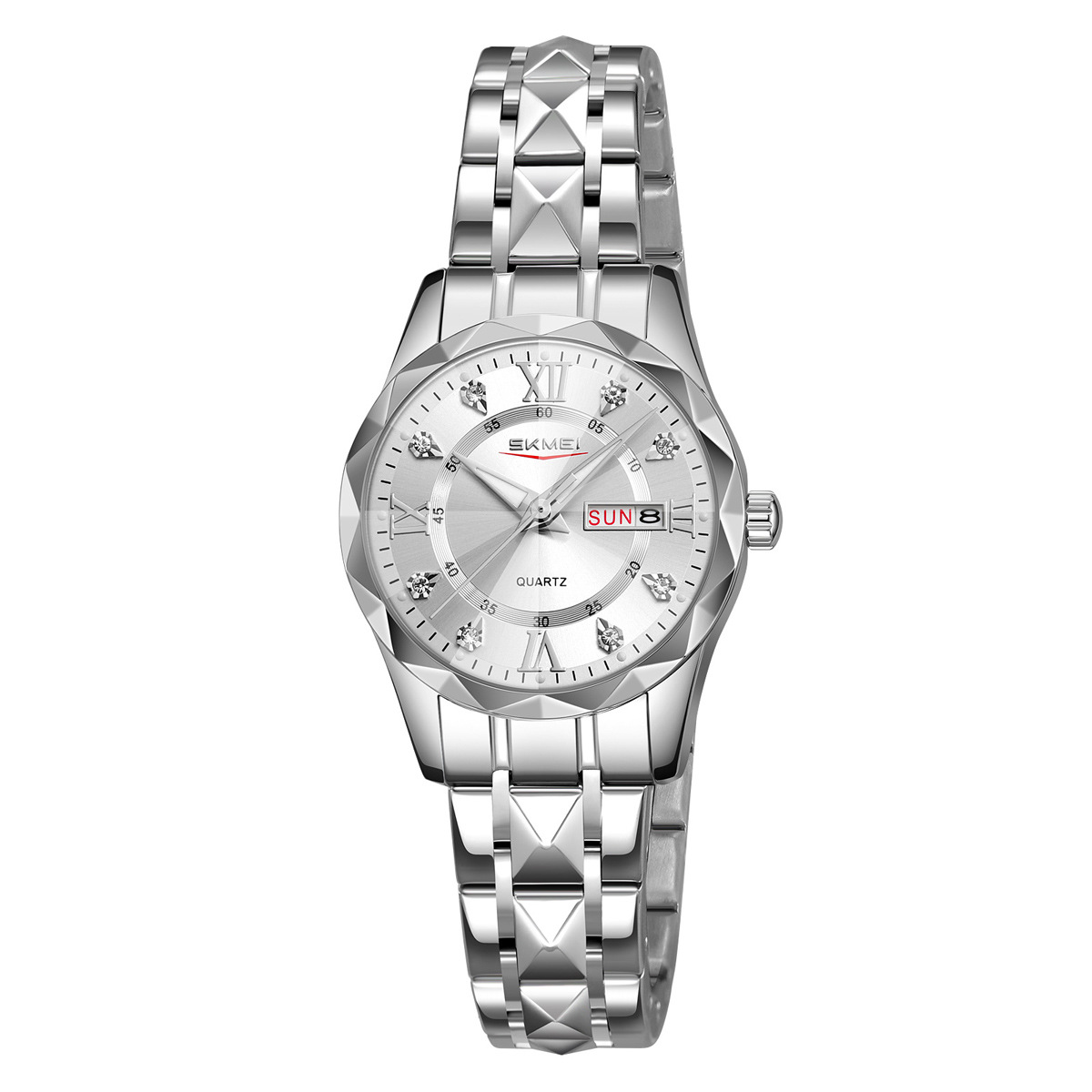 Momento de belleza pareja impermeable reloj calendario de luz nocturna reloj de pulsera transfronterizo caliente reloj de cuarzo fuente de fábrica al por mayor