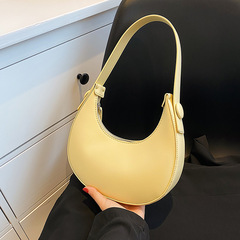 French niche bag for women 2022 summer popular new fashion versatile texture fashion simple shoulder bag armpit bag