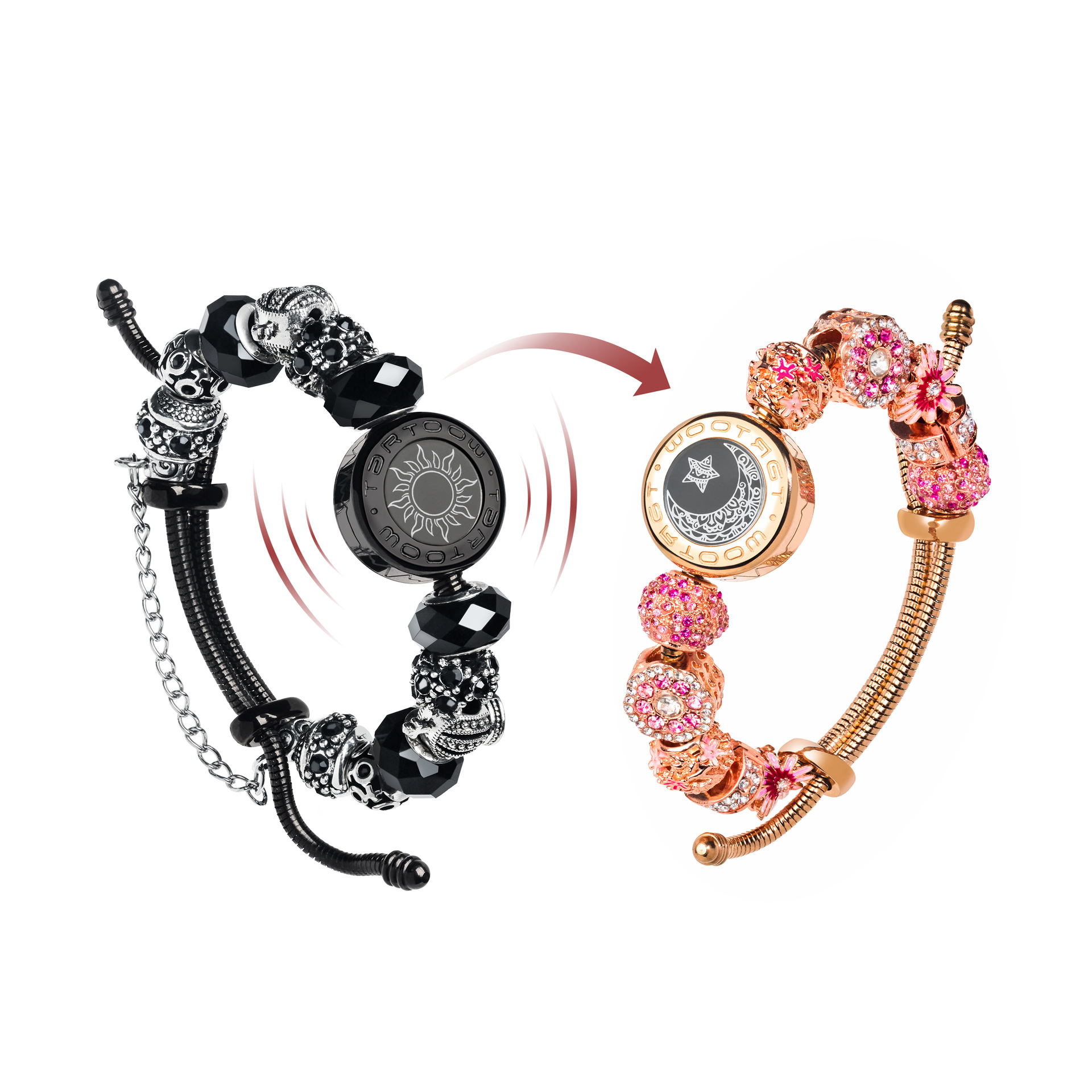 Pulsera inteligente Bluetooth de larga distancia para parejas de lejos