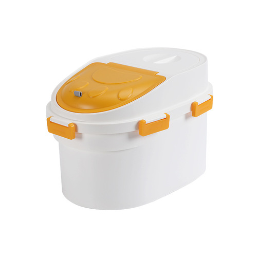 Cat food bucket 10 lbs airtight household anti-moth anti-humidity 15 lbs storage dog food pet cat grain storage bucket