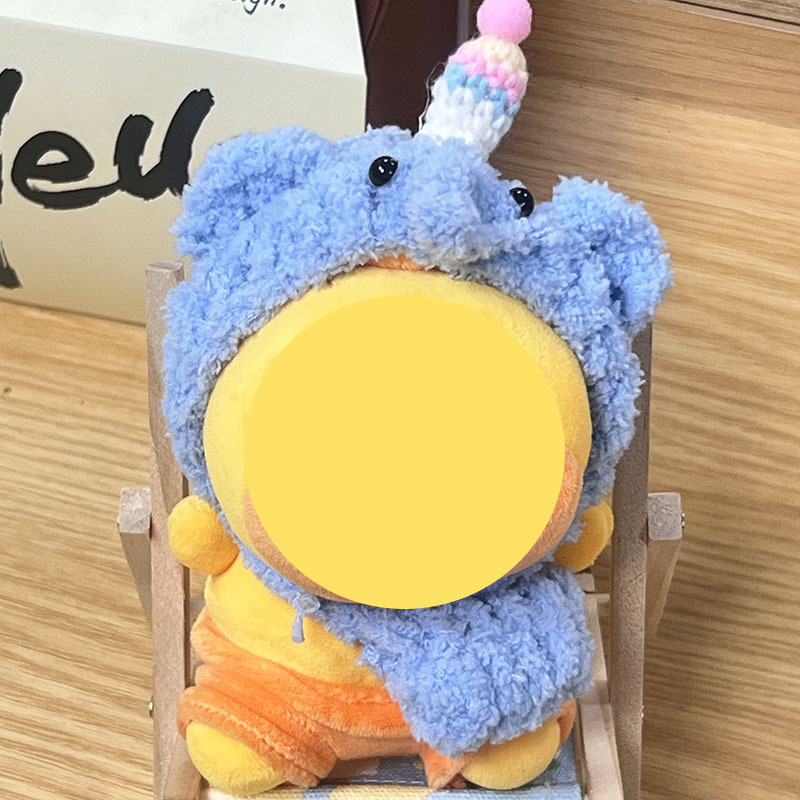 Little elephant hood + bag