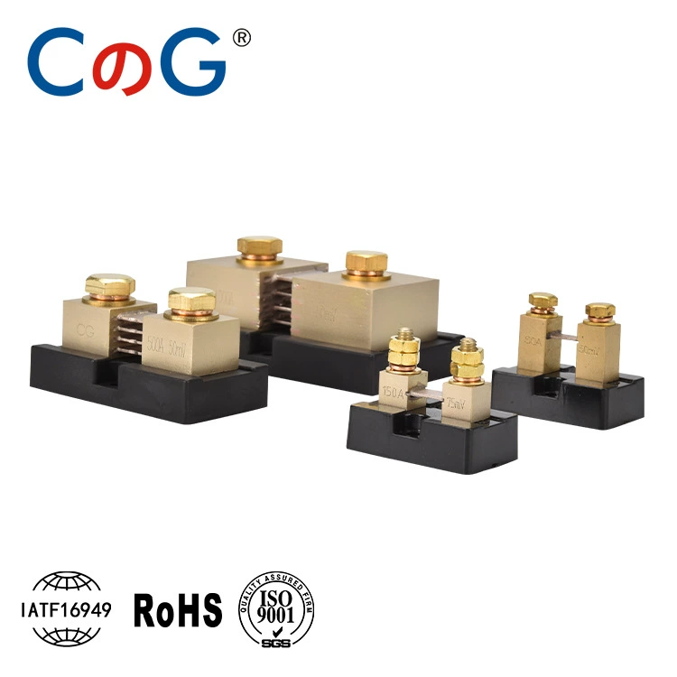 Шунт Nishizaki FL-15, американский стандарт, 5А-1200А, 50мВ/75мВ/100мВ, шунт постоянного тока