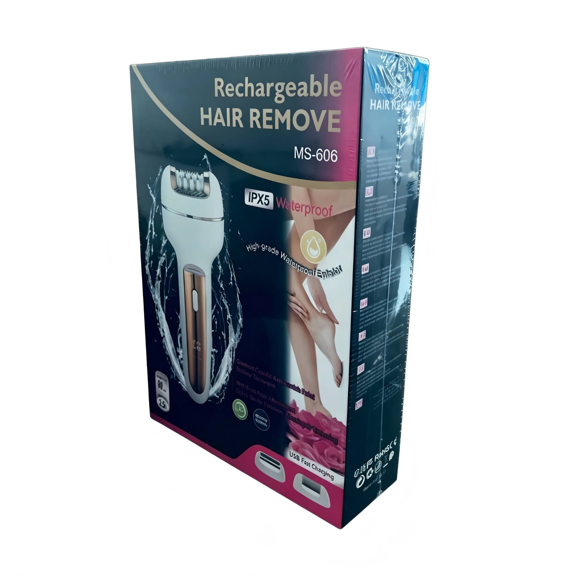 Máquina de afeitar multifuncional transfronteriza 3 - en - 1 depilación de cabello de molienda de pie conjunto de enfermería depilación doméstica al por mayor image 3