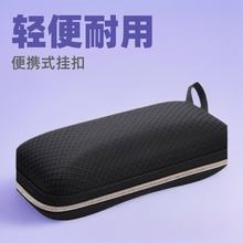便携式挂扣太阳眼镜盒太阳镜镜片盒子墨镜近视镜眼睛眼镜框镜架