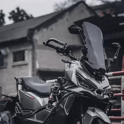and Rain Shield Accessories — Motorcycle front windshield