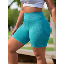 T 65043 Women's seamless yoga shorts Ůʿ�޷��٤�̿�
